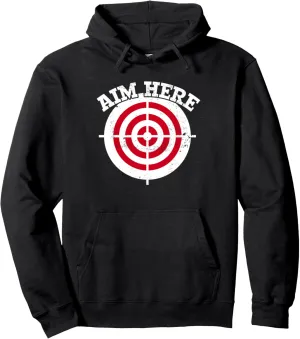 Darts Gifts, Shooting entrance constant Club Gifts Pullover Hoodie Funny Dart Player Gifts, 