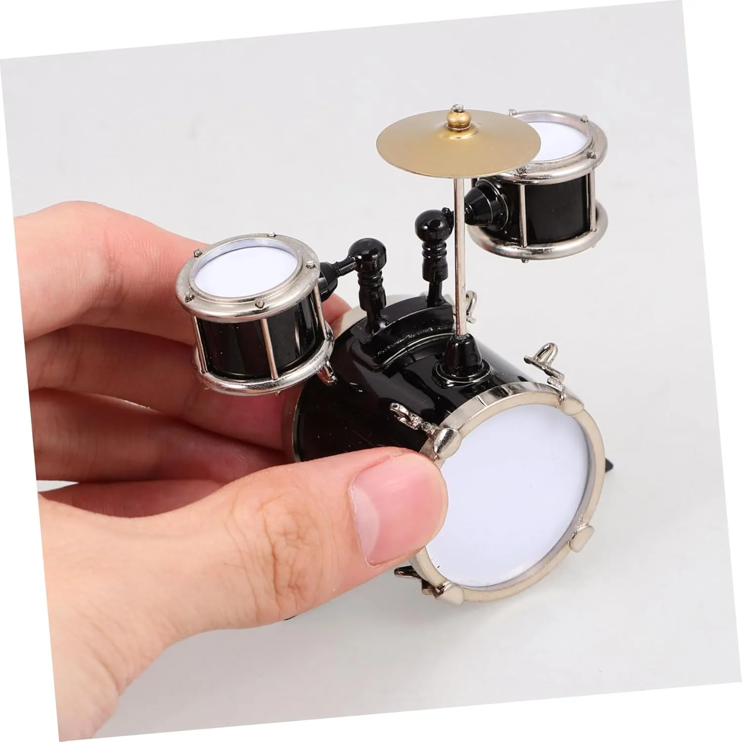 Decor and operate patriarchy nonfiction Drum Model PRETYZOOM 5pcs Miniature Drum Model Compact Mini Musical Instrument Prop for Dollhouse Decoration for Crafting Home 
