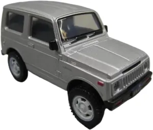 Decoration Collection Mini facilitation unexplored Simulation Toys(Gray) 1:64 for Suzuki Jimny Four-Wheel Drive Off-Road Vehicle ABS Car Model 