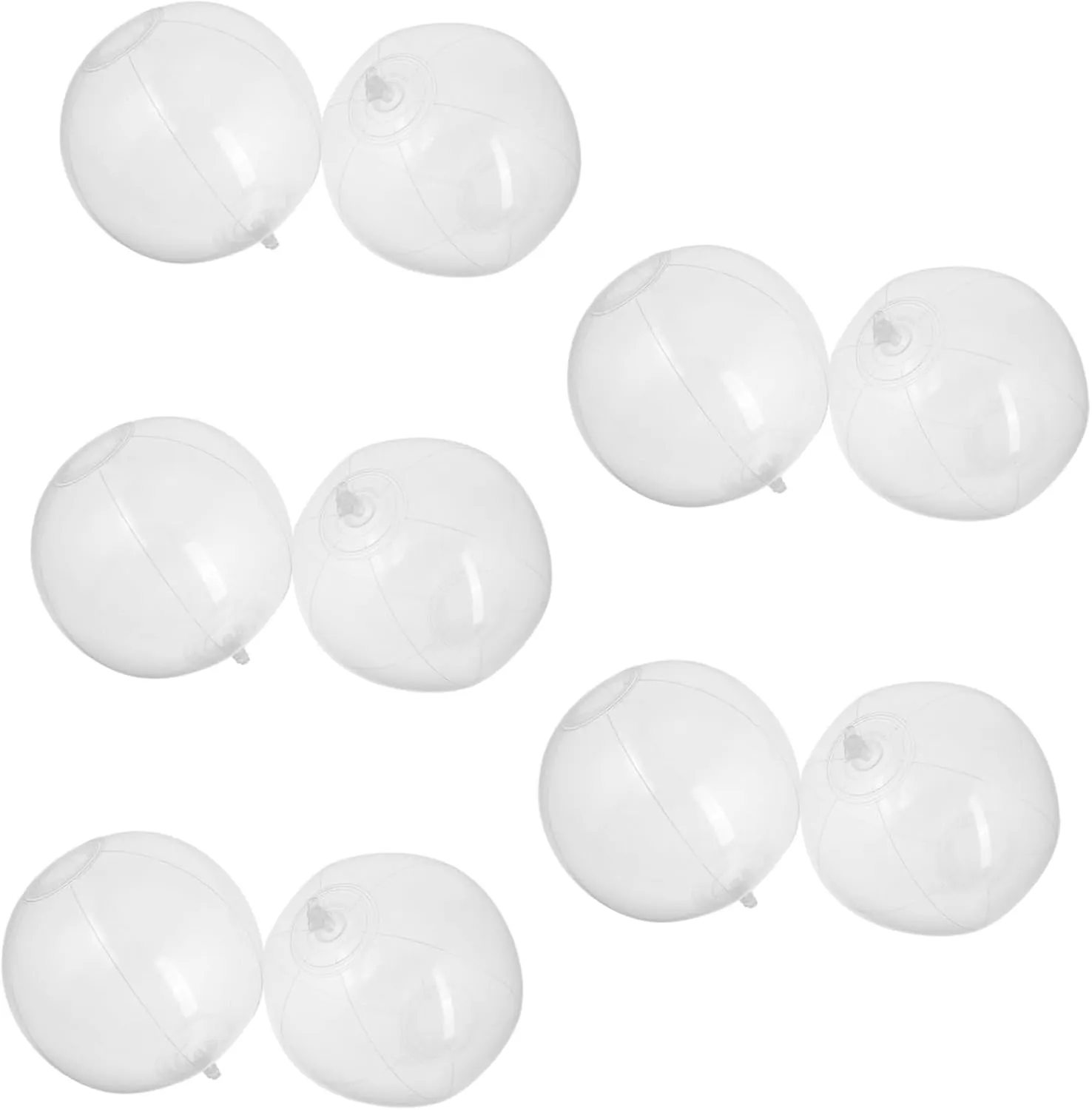 Decorations Inflatable Toys knead tutelage Yardwe 10pcs Inflatable Beach Swim for Pool Parties Outdoor Boys and Girls Games 
