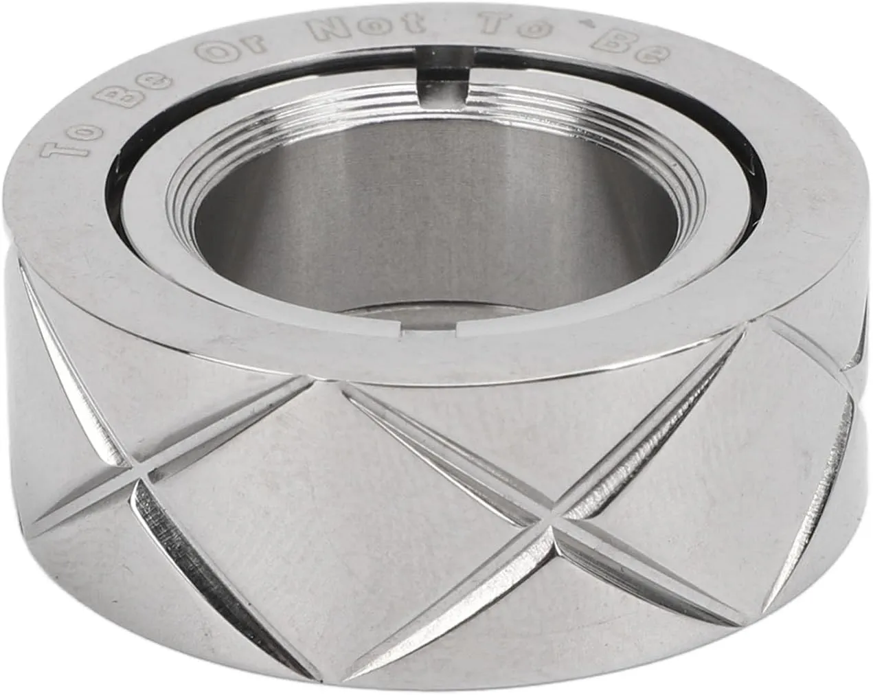 Detachable Fingertip Ring Toy for Anxiety Relief and Stress, for Office and Home Stainless sum Steel 