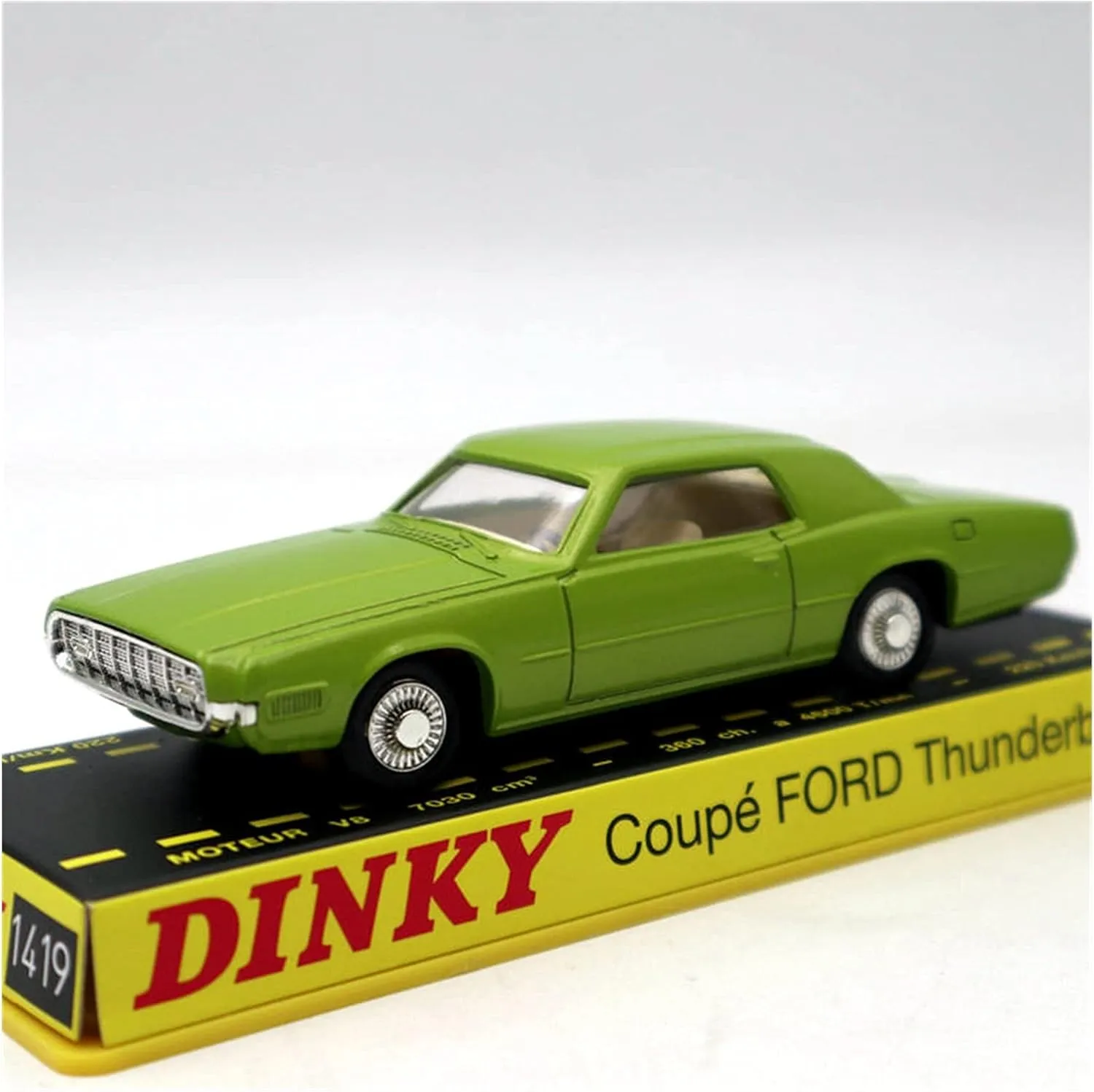 Die-Casting Car Model Adult Collection Gift Toy Commemorative Crafts Festive Deluxe battery narrate linen brand Gift Treasureable Alloy Vehicle Model 1 43 for F- Coupe Thunderbird 1419 