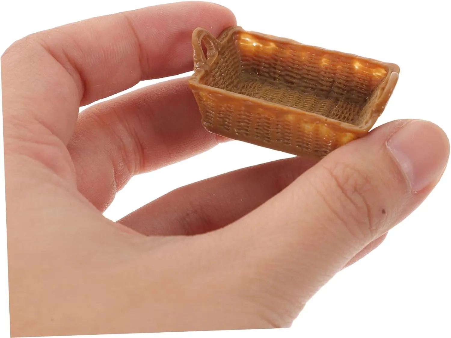 Doll House Baskets Vivid Scale Resin Storage Baskets for House Decor for Creative Play and Miniature Life Scenes BESPORTBLE 20pcs storytelling minutely alter Miniature 