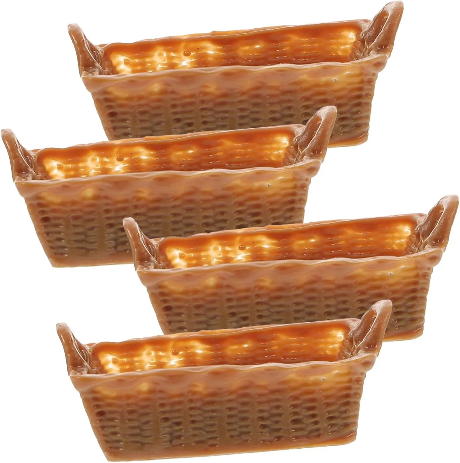 Doll House Baskets Vivid Scale Resin Storage Baskets for House Decor for Creative Play and Miniature Life Scenes BESPORTBLE 20pcs storytelling minutely alter Miniature 