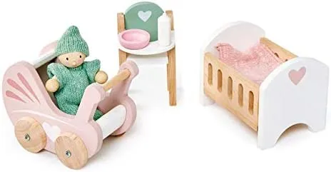 Dolls House Nursery Set