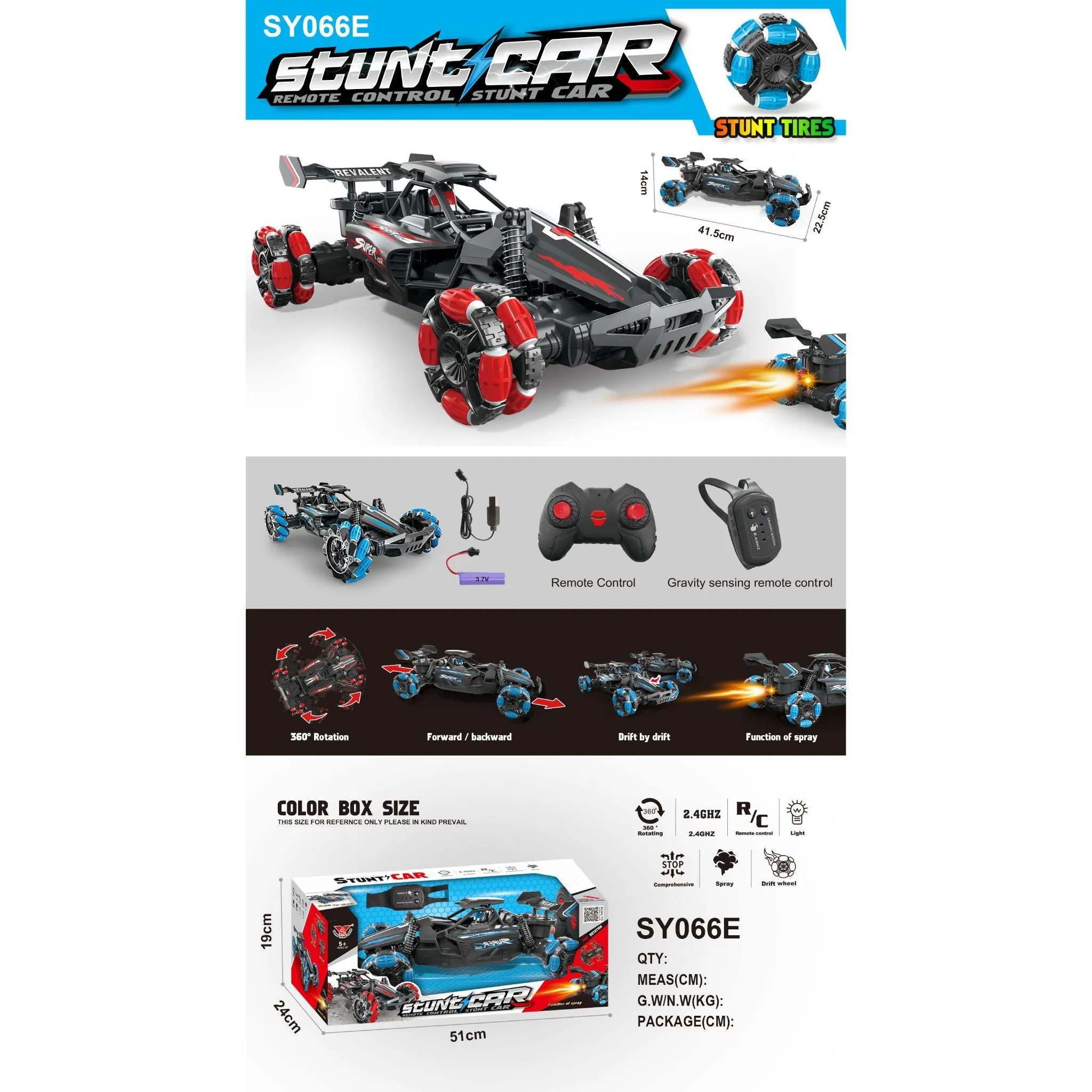 DRIFT EQUATION STUNT RACING (SPRAY) 1:10