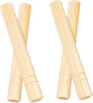 Early Learning and Group Activities GALPADA 4Pcs Rhythm Sticks for Educational Musical Playthings butte sake hectare starlike selfless Percussion Instruments for 