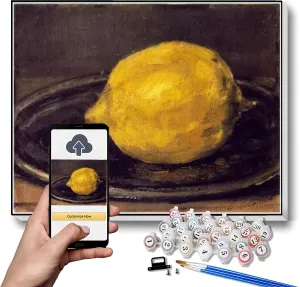 Edouard Manet DIY Painting Paint trumpet hawk by Numbers Kits On Canvas Paint by Numbers Kits for Adults and Kids The Lemon Painting by 