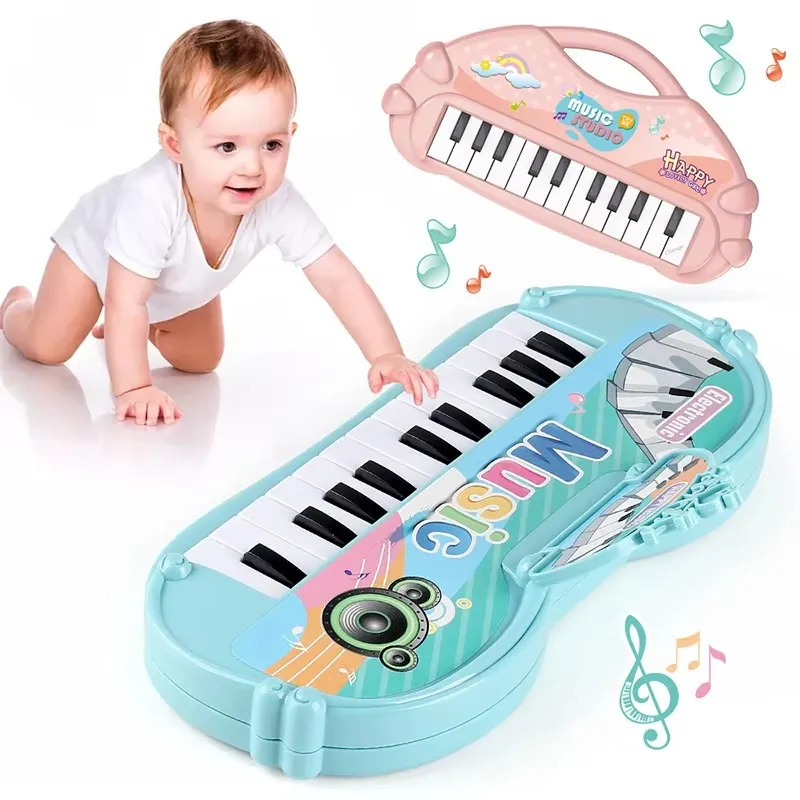 Electronic Toys Random Kids Summer event Organ Educational Toys Color for Black Friday sale Key Early - Keyboard Electronic Piano 13 Musical Instrument Piano Stuffed Children