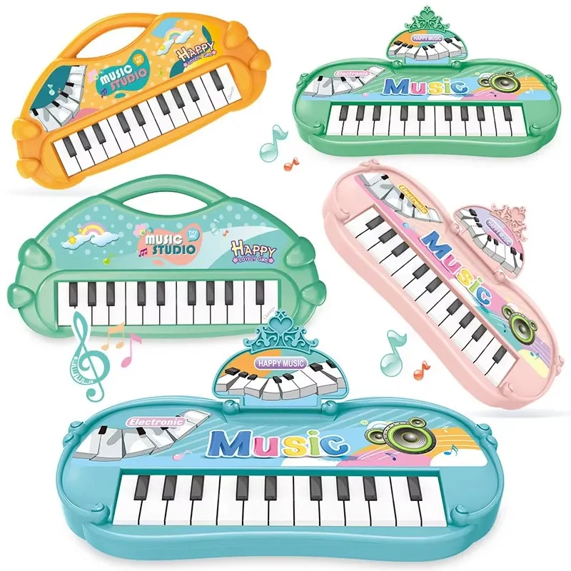 Electronic Toys Random Kids Summer event Organ Educational Toys Color for Black Friday sale Key Early - Keyboard Electronic Piano 13 Musical Instrument Piano Stuffed Children