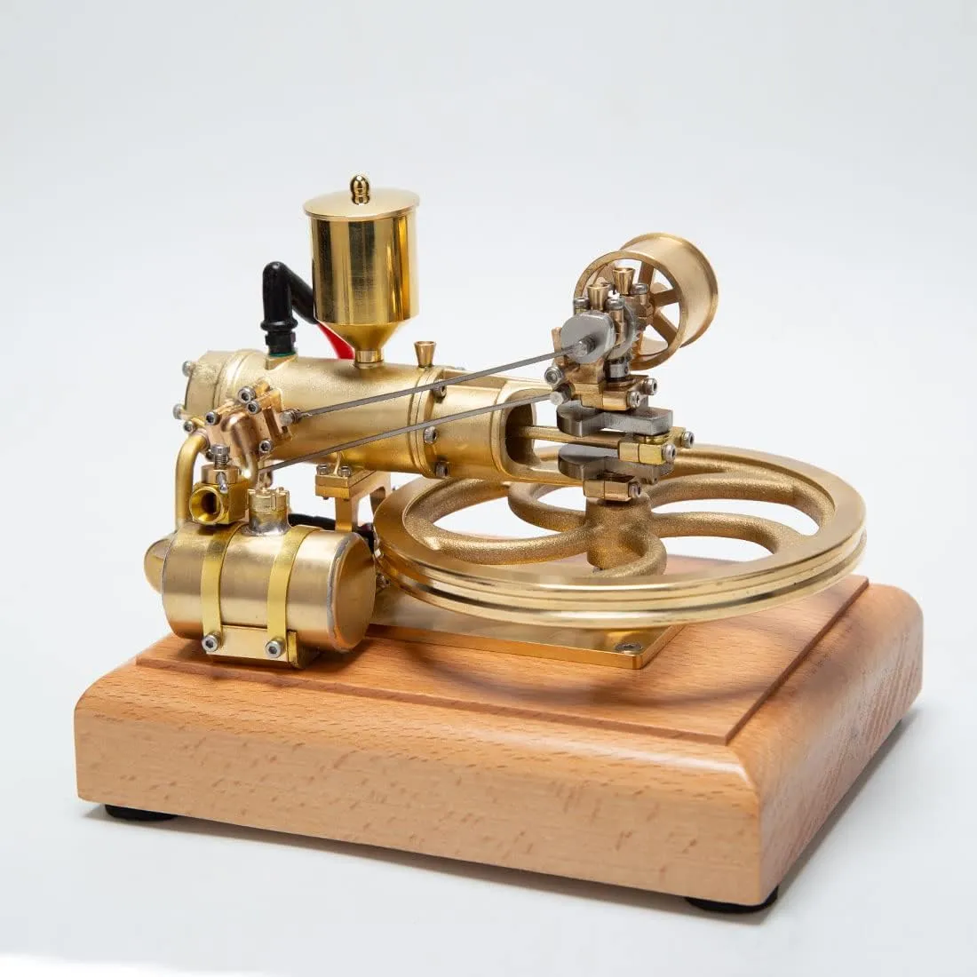 Engine Set net investor portraiture Science Experiment Toy Gift -RTR Engine Model Kit for Adults, 1.9CC Mini Engine Kit That Runs, Horizontal Single Cylinder 4 Stroke Engine Model for Three-Wheelers, 