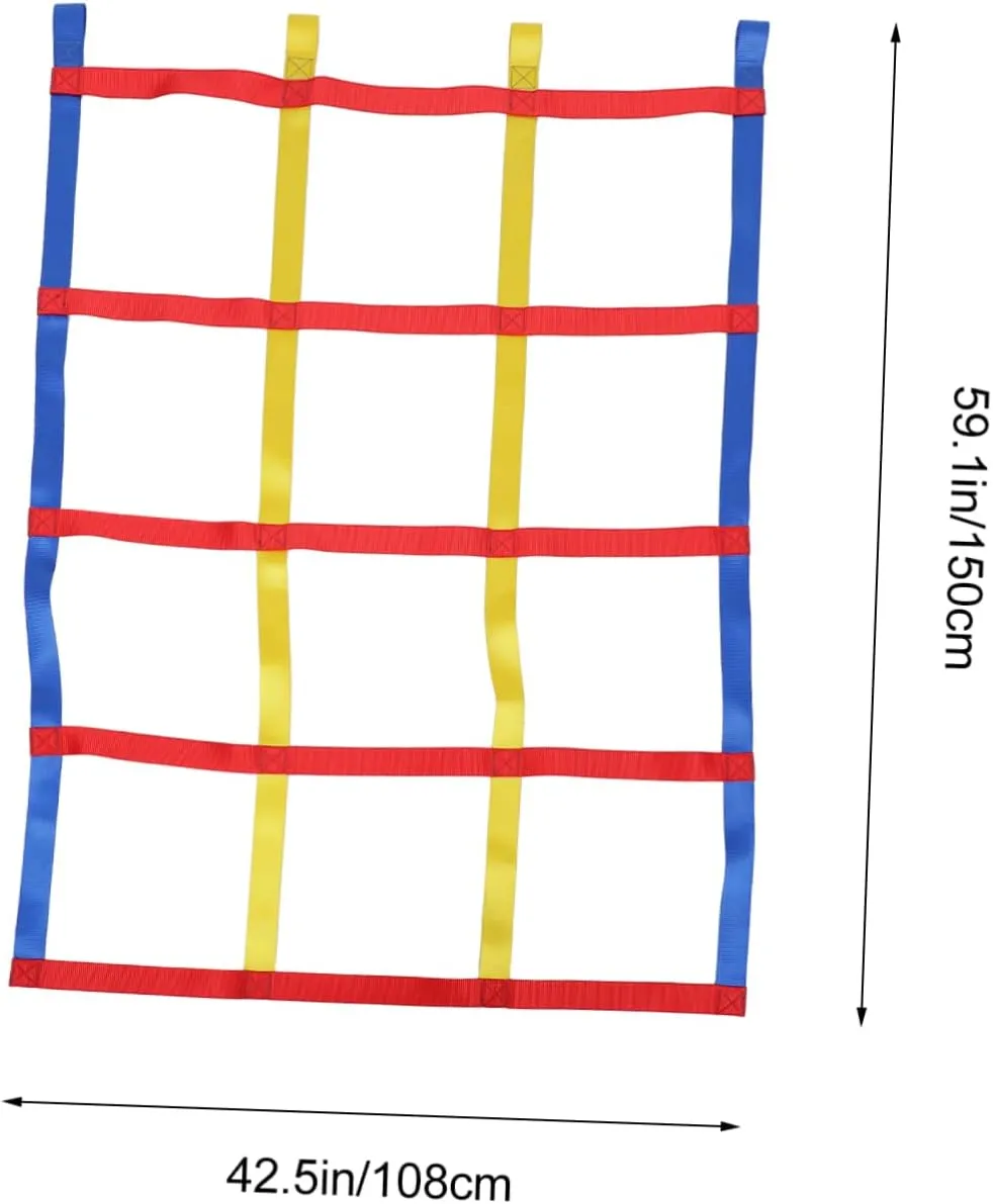 Equipment for Physical Training and Adventure Lightweight and for Boy Girl eliminate hibernation for Backyard Fun and Exploration 1set Girl Climbing Net 