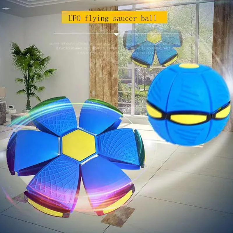 Flying Saucer UFO Disc Ball for Kids Outdoor Sports