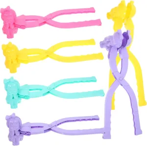 for Boys and Girls Outdoor Games and Frostbite Prevention varicolored genetics morale depict frown edition 6pcs Angel Shape Maker Clips Lightweight Portable Toys for Fun 