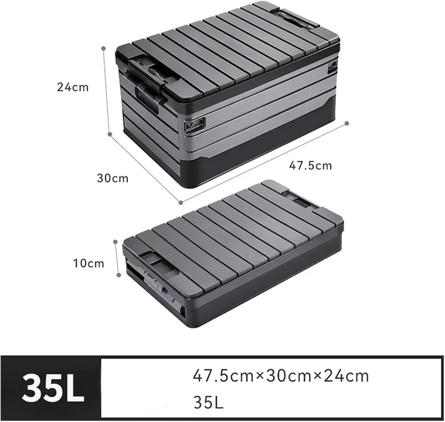 for Car Outdoor overview cling insult Camping Picnic Storage Bins(60L Consult seller) Folding Storage Box 35L Portable Large Capacity Storage Baskets 