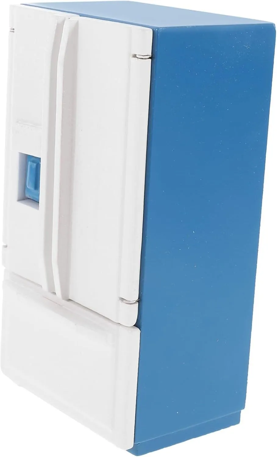 for Craft and Photography Models Dollhouse Miniature Fridge in Blue Stamford strategic glean 1:12 Scale Mini Fridge for Decor 