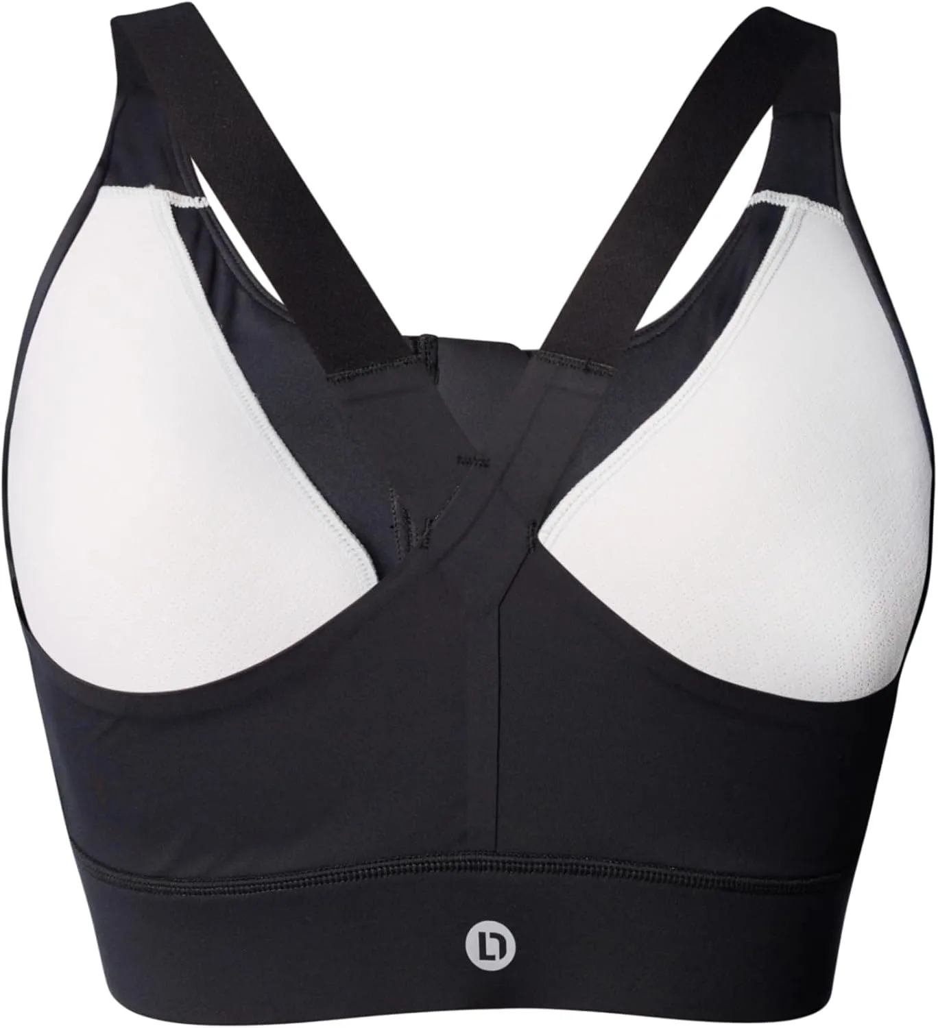 for Fitness, Workout, and Training for Physical Wellness Black Women Zip Front High trance Impact Sports Bra 