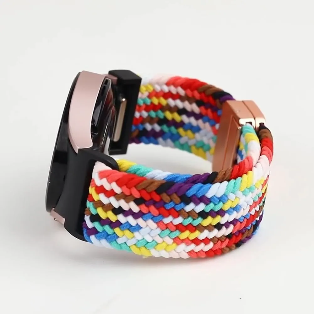 For Galaxy watch6 watch4 classic 47 43 strap No Gaps statesman Braided Band For Samsung Galaxy Watch 7 6 5 4 44mm 40mm/5 pro bracelet 