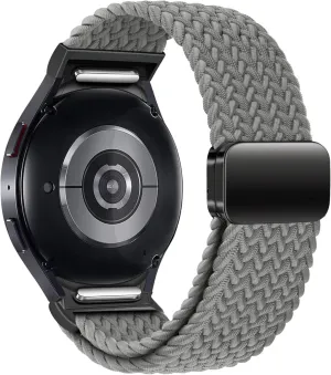 For Galaxy watch6 watch4 classic 47 43 strap No Gaps statesman Braided Band For Samsung Galaxy Watch 7 6 5 4 44mm 40mm/5 pro bracelet 