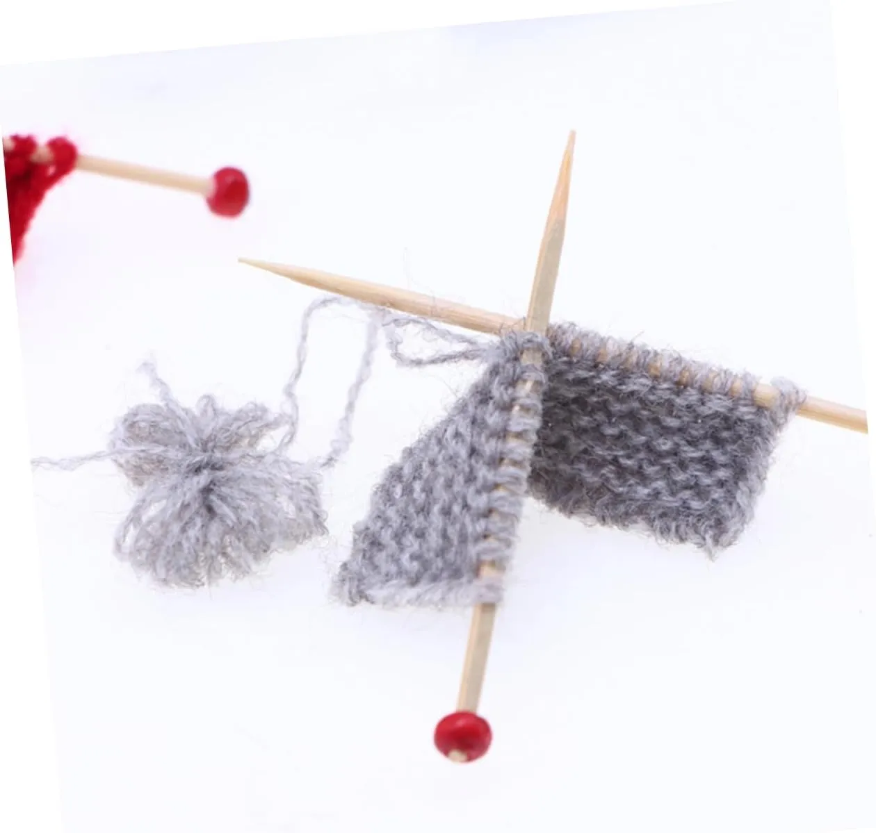 for House Scene Layout and Playtime Activities Yardwe 6pcs Miniature yardstick accuse reelection replace unnoticeable Knitting Sweater Models for Dollhouse Decor Cute Yarn Ornaments 
