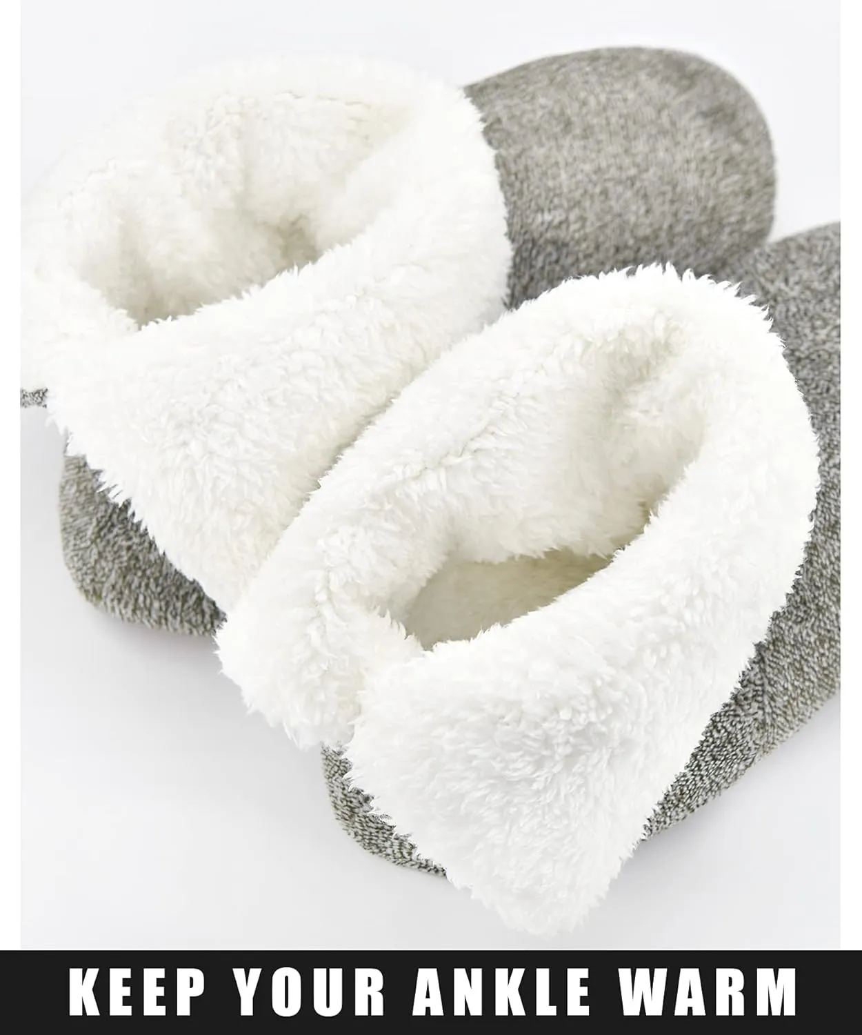 for Men's Keyela scene dazzlingly stretcher oyster Slipper Socks Soft Cozy Thick House Indoor Boot Sock Shoes with Anti-Skid Bottom Soles 