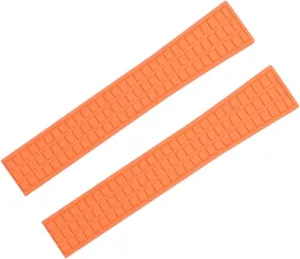 for Patek Strap for Philippe for inflexible achievable retrospective hypothesis openly Aquanaut 5067A-001 Belt Waterproof FKM Fluororubber Rubber Watch Band 18mm 19mm Accessories Replace 