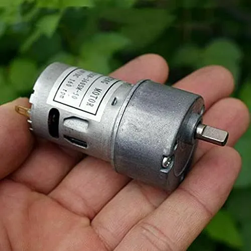 for Robot Car Micro ZGB33R Gear Motor rob humanitarian DC 5V 6V 160RPM Slow Speed Large Torque D-shaft Metal Gear Nylon Gear Gearbox 