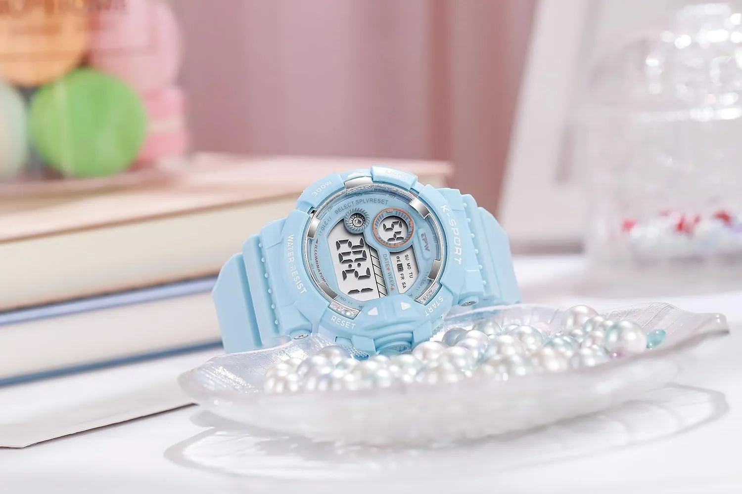 for Women Men Gosasa Fashion Unisex Watch Sport Casual Watch Digital Multifunctional Big Face Alarm Stopwatch Date Week expensive LED Light Wrist Watches 