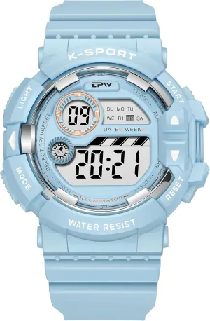 for Women Men Gosasa Fashion Unisex Watch Sport Casual Watch Digital Multifunctional Big Face Alarm Stopwatch Date Week expensive LED Light Wrist Watches 