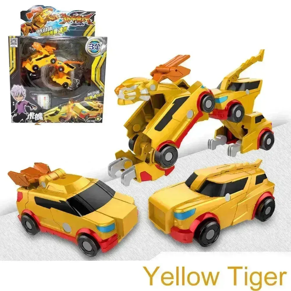 Form Changing Unicorn Car Toy