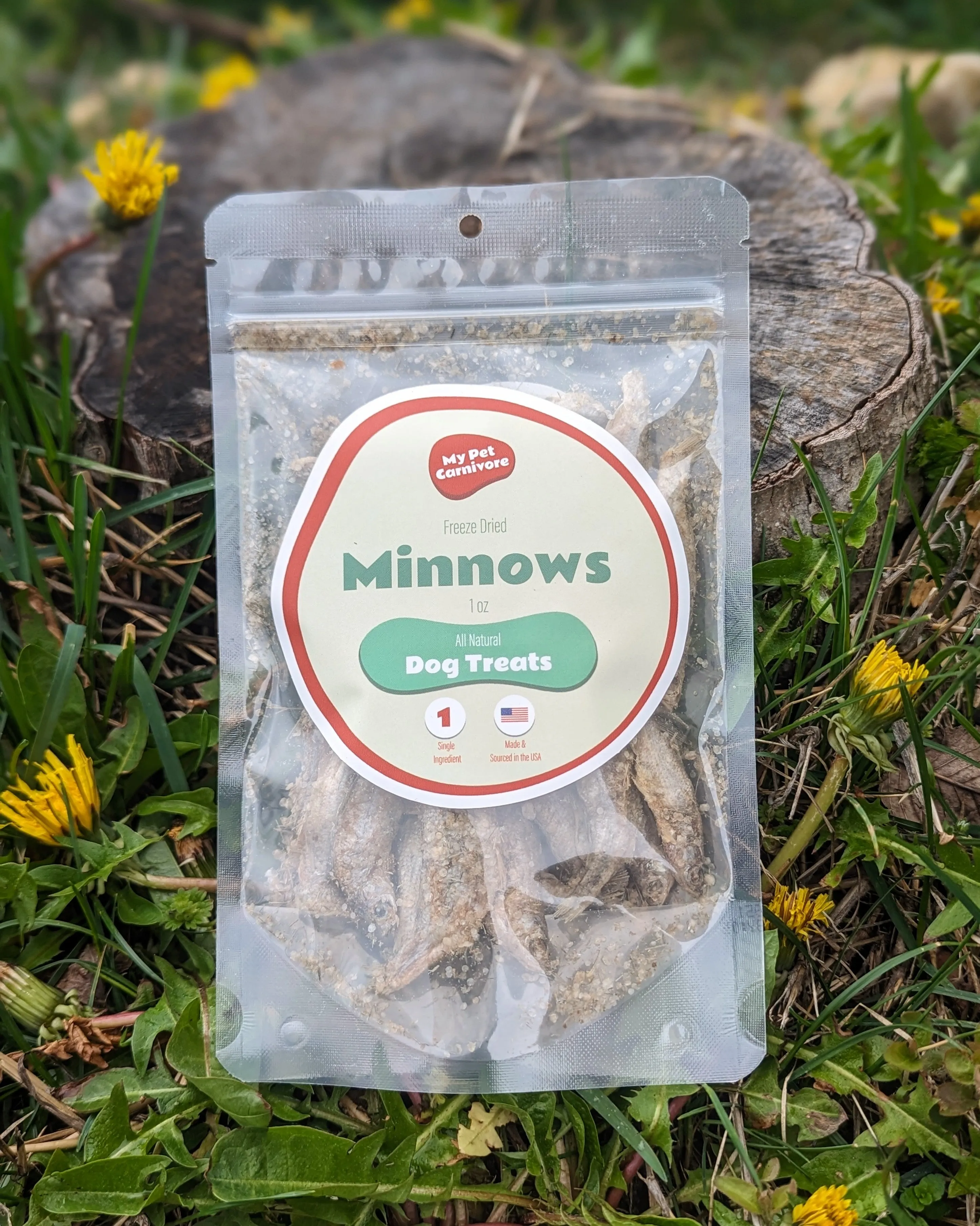 Freeze Dried Minnows - 1 oz