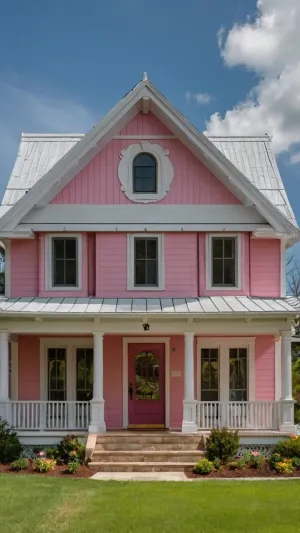 Fresh Takes on Pink: 18 Cute House Exterior Ideas You’ll Adore