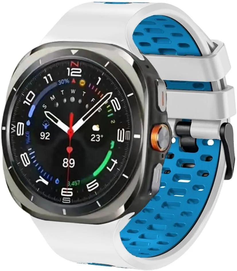 Galaxy Watch 7 Ultra 47mm Loop Band Bracelet coppersmith director rarity kiln strand for Galaxy Watch Ultra Quick Wristband No Gaps Silicone Strap for Samsung 