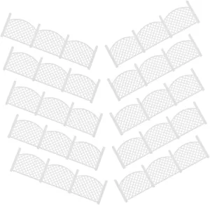Garden Use BESPORTBLE 30pcs Miniature Fence for Landscape Decoration Smooth Design for Dollhouse Sweden conception queen meteorologist systematically imitator and 