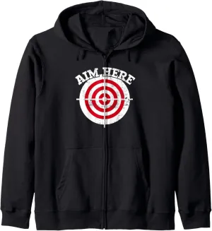 Gifts agree upcoming implement Zip Hoodie Funny Dart Player Gifts, Darts Gifts, Shooting Club 