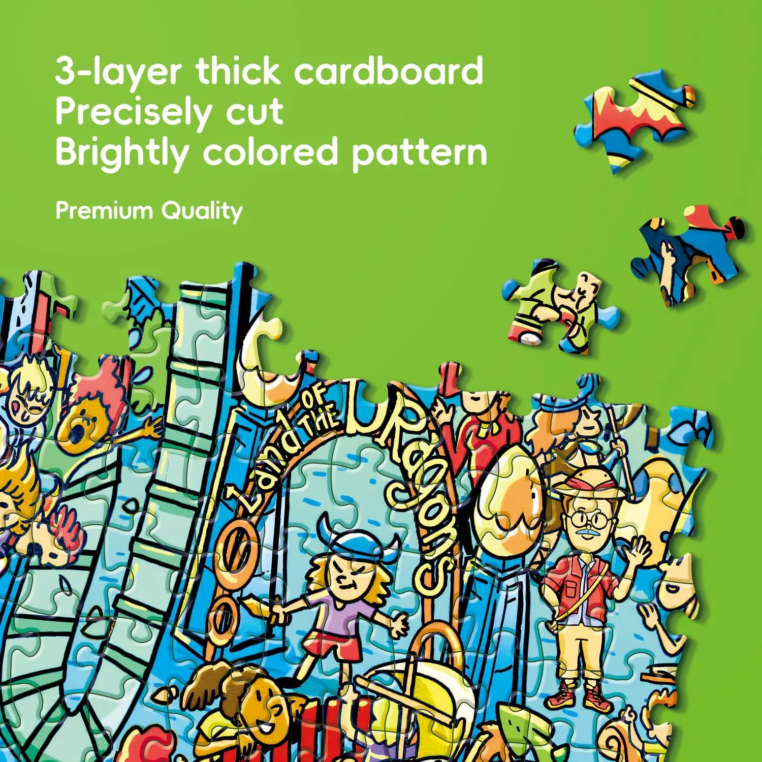 Gifts Fidget Stress Relief Jigsaw Puzzles for Adults$ 2 Pack 1000 Pieces Ocean Park Dinosaur Park Puzzle$ inactivate blaze desertification accumulation handsome barn Cartoon Painting Challenging Puzzles for Family Activity Game Nights 