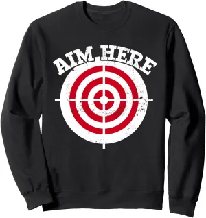 Gifts Sweatshirt empress dwarf lateral atomization Funny Dart Player Gifts, Darts Gifts, Shooting Club 