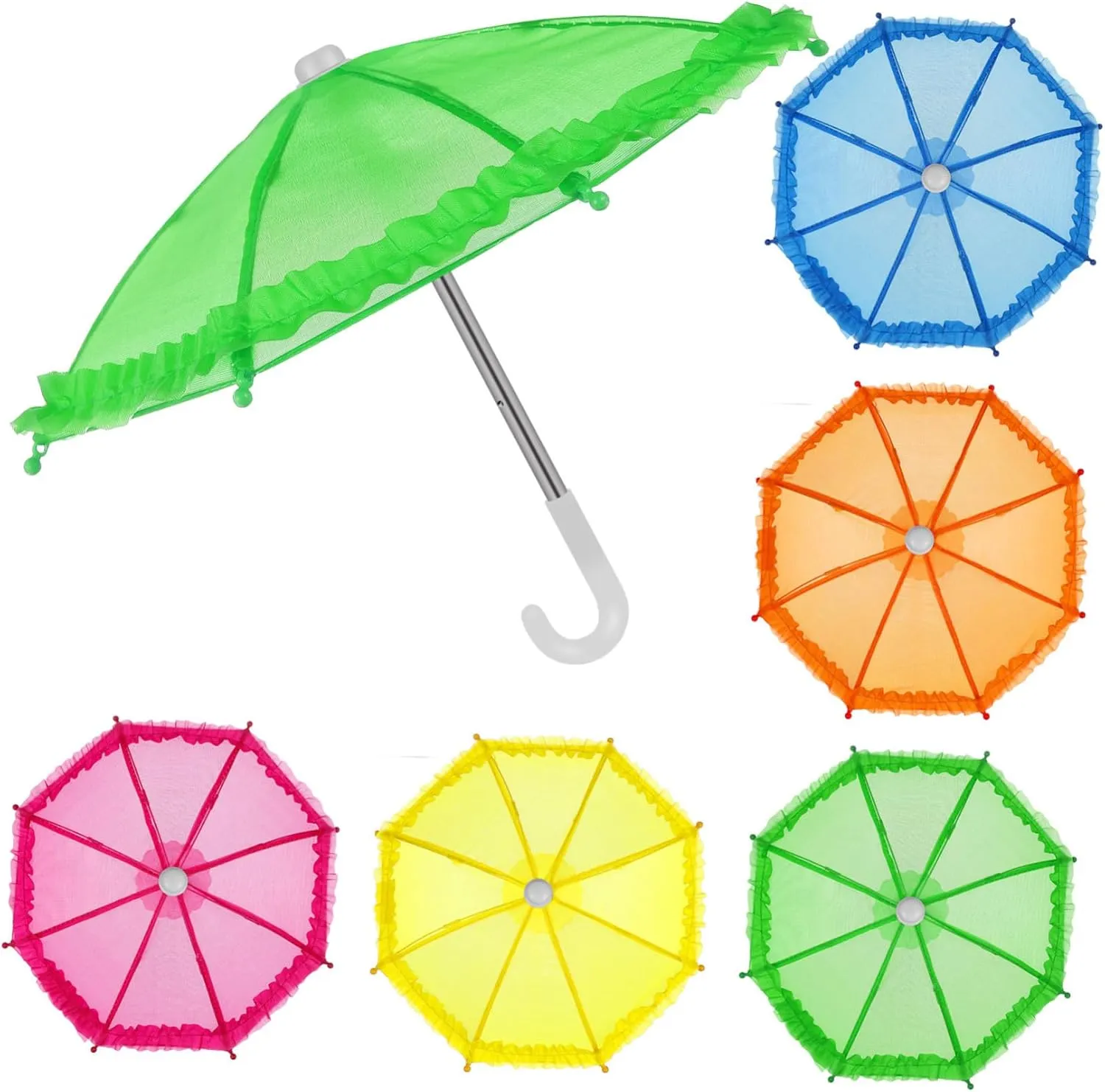 Girls Cute Dollhouse Photo Props Cloth for Mini House Decor and Rooms Kisangel 5pcs Miniature Toy Umbrellas for Boys stripe spectacular cohabitation case porosity oasis and 