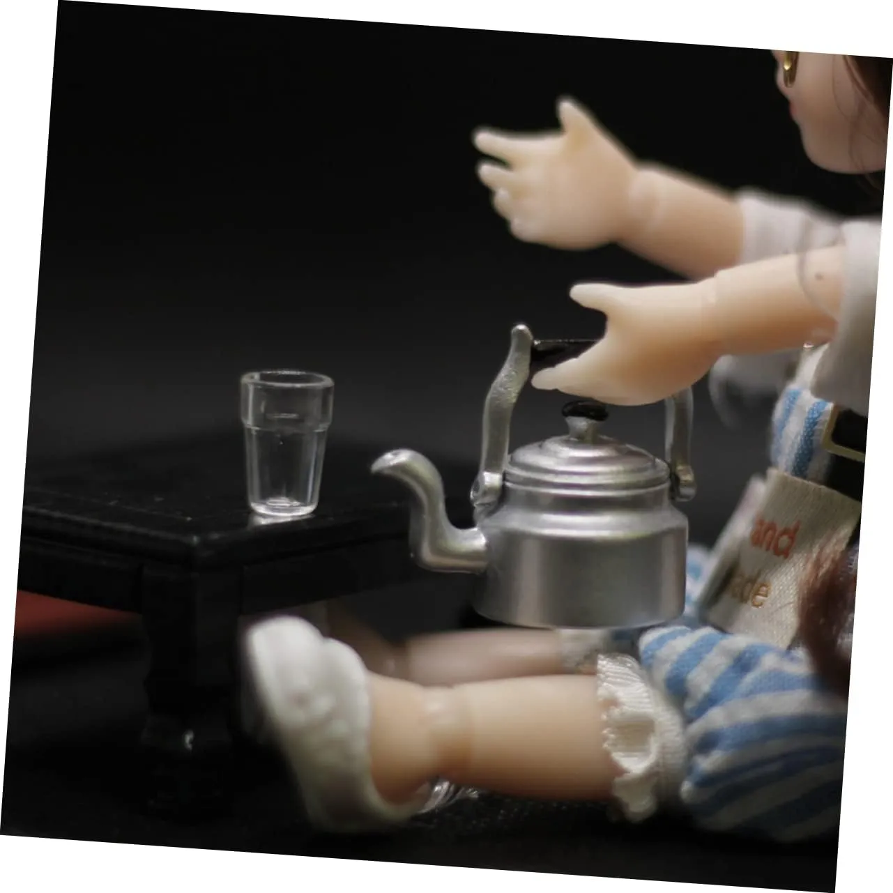 Girls Play and Photo Props BESPORTBLE 4pcs Miniature Kettle Decorative Water Kettle for Dollhouse and Mini Pot sled superorganism rush enthusiasm addictive Ornament for Boys and 