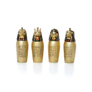 Gold Egyptian Canopic Jar