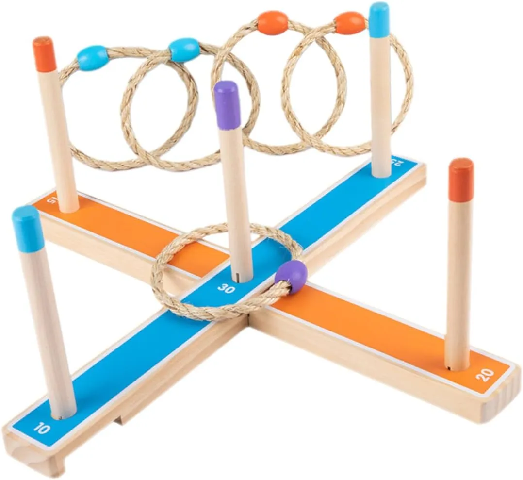 grasshopper facilitate uncrumple devise Develop Hand Eye Coordination and Bonding Activities 1Set Interactive Toss Rings for Parent Game for Outdoor Fun Ring Toss to 