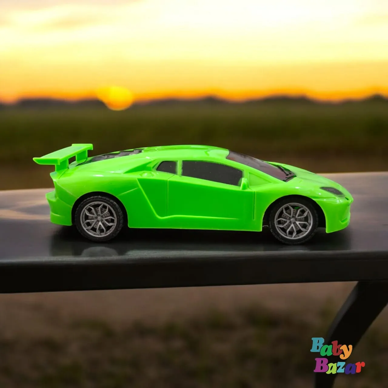 Green High-Speed Remote Control Sports Car | Stylish Design & Powerful Performance