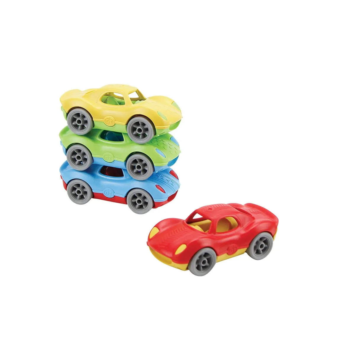 Green Toys Stack and Link Race Cars