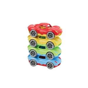 Green Toys Stack and Link Race Cars