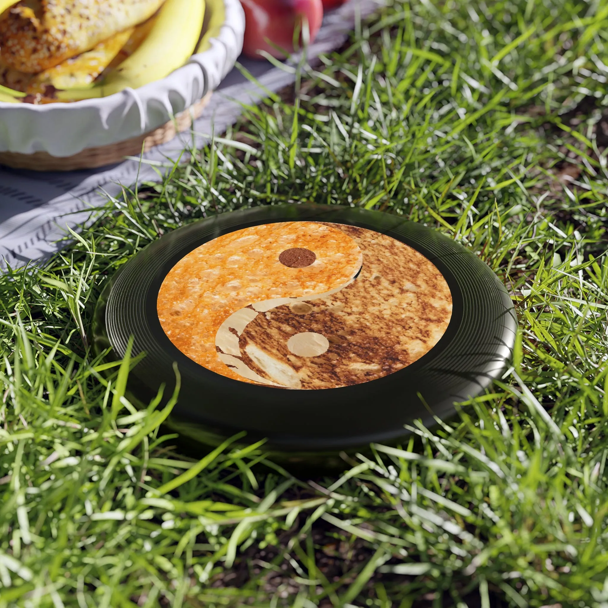 Grilled Cheese YinYang Wham-O Frisbee