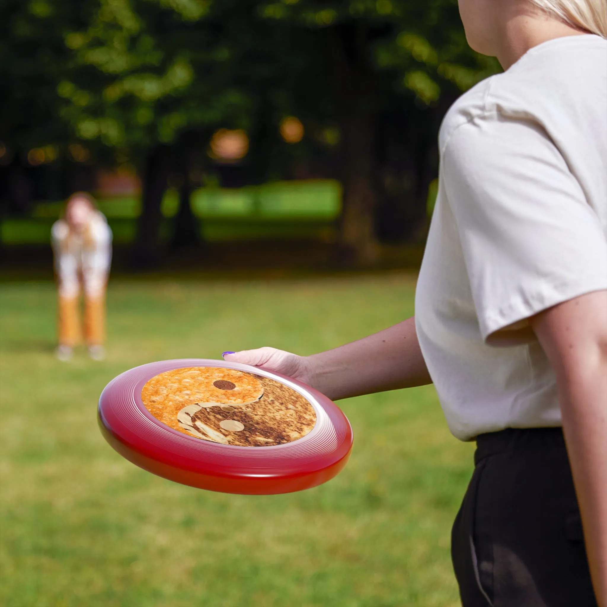 Grilled Cheese YinYang Wham-O Frisbee