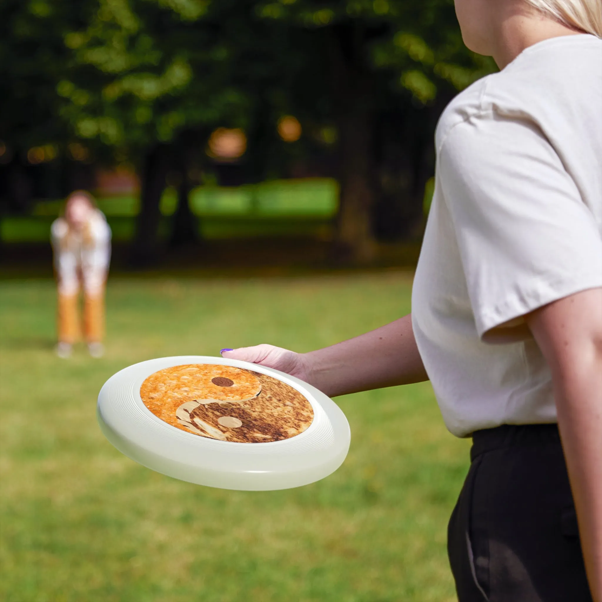 Grilled Cheese YinYang Wham-O Frisbee