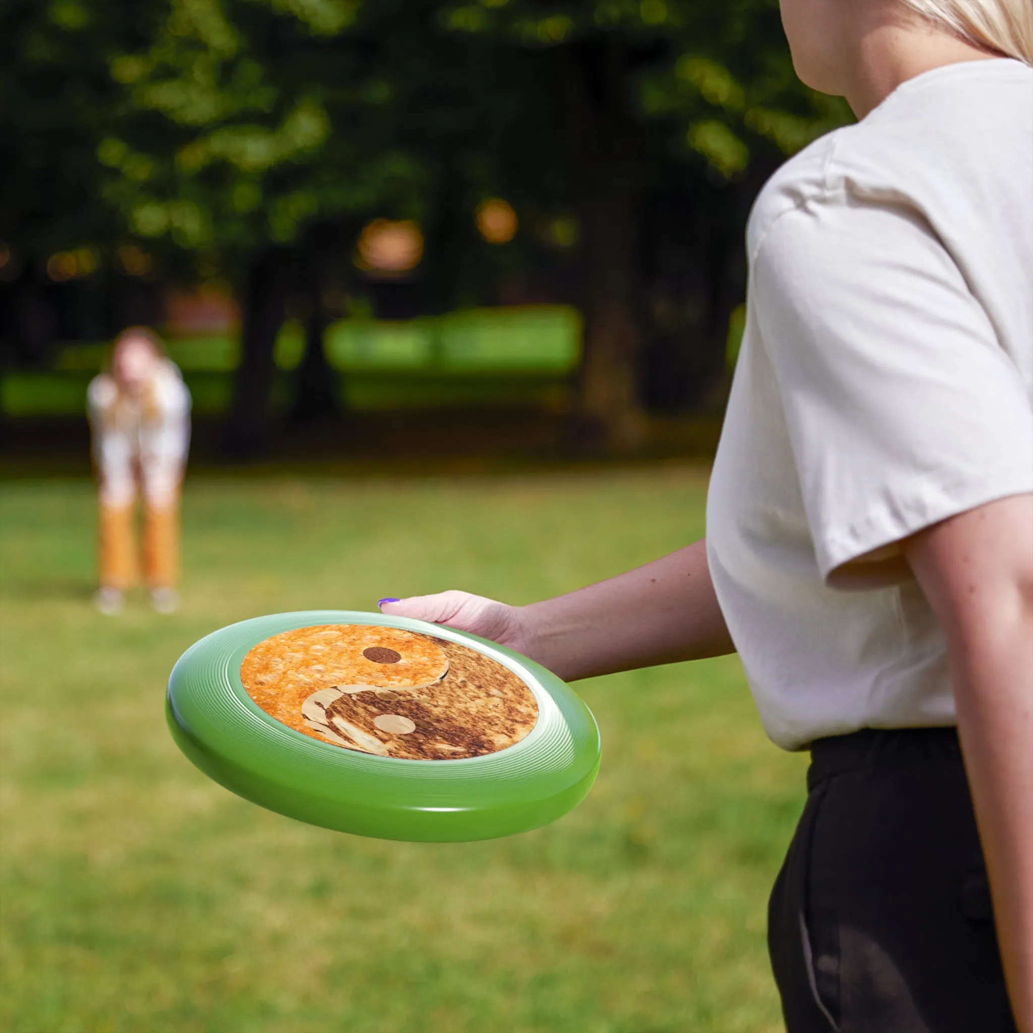 Grilled Cheese YinYang Wham-O Frisbee