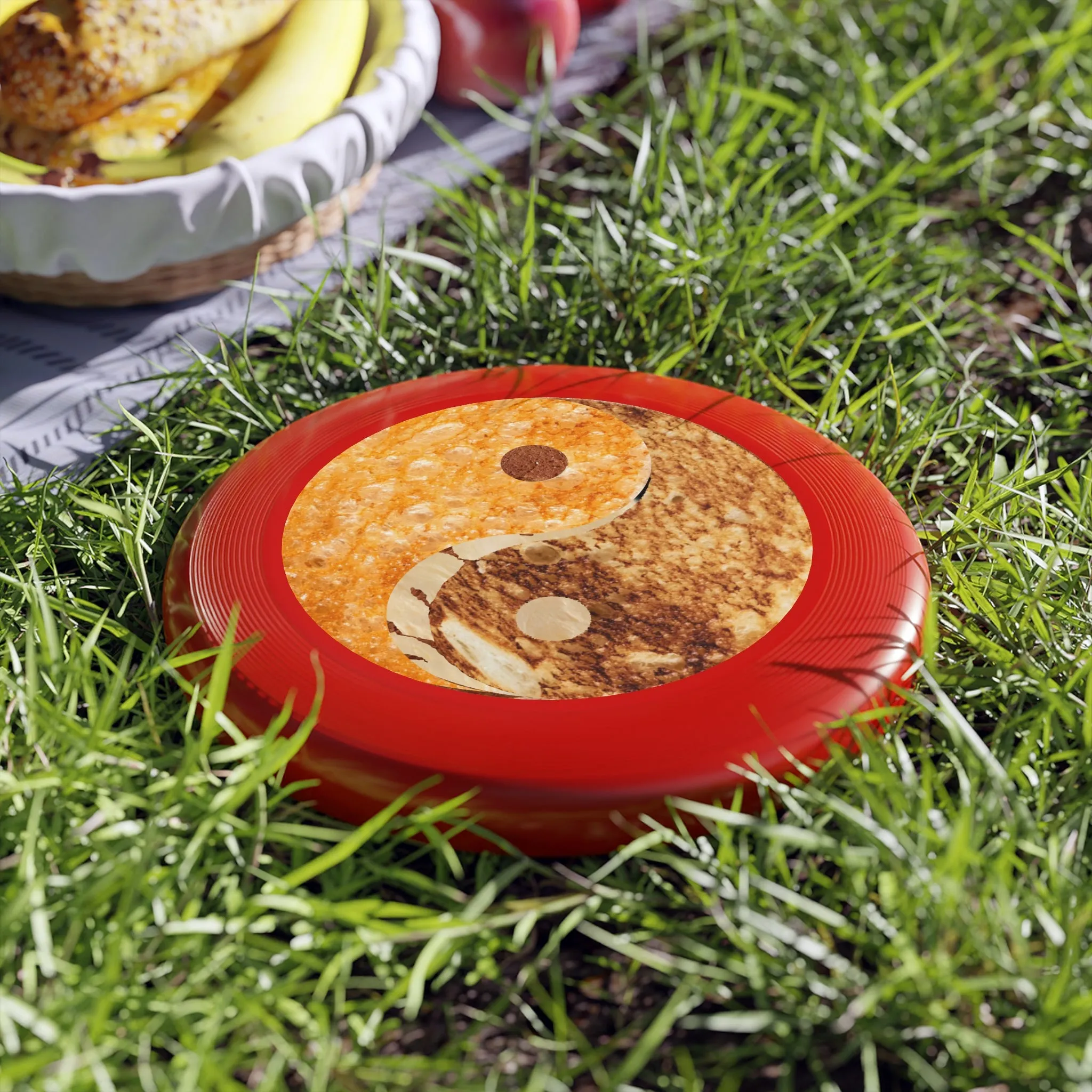 Grilled Cheese YinYang Wham-O Frisbee