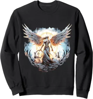 guardian angel$ and blow bent you watch over me Sweatshirt You are my 